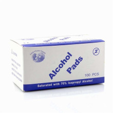 Antiseptic Isopropyl Alcohol Prep Pads Large 6cm